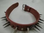 High-end cowhide pet collar