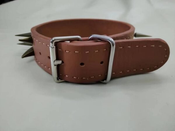 High-end cowhide pet collar