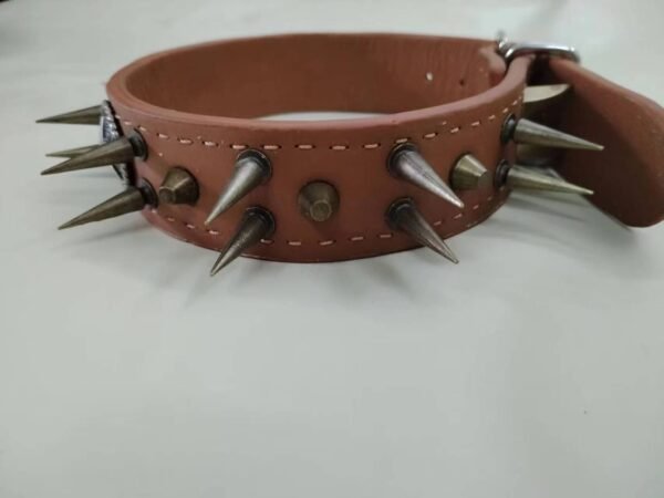 High-end cowhide pet collar